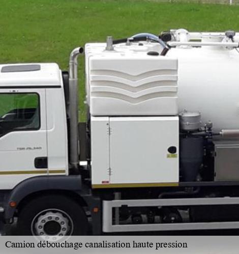Camion débouchage canalisation haute pression 44 Loire-Atlantique CW Plomberie nantais