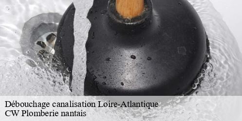 Débouchage canalisation 44 Loire-Atlantique CW Plomberie nantais