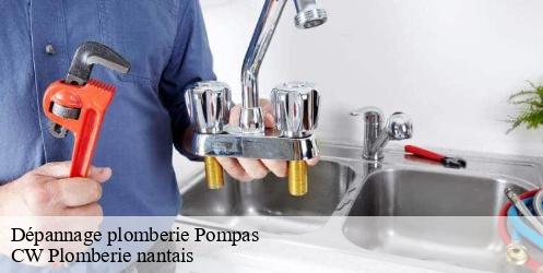 Dépannage plomberie pompas-44410 CW Plomberie nantais