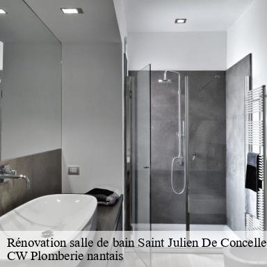 Rénovation salle de bain saint-julien-de-concelles-44450 CW Plomberie nantais