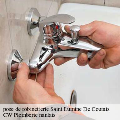 pose de robinetterie saint-lumine-de-coutais-44310 CW Plomberie nantais