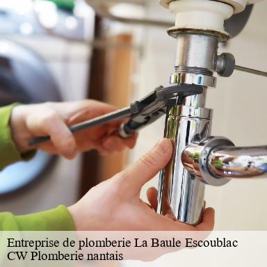Entreprise de plomberie la-baule-escoublac-44500 CW Plomberie nantais