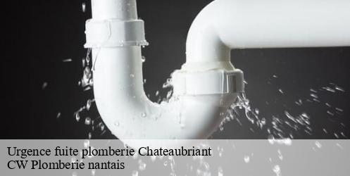 Urgence fuite plomberie chateaubriant-44110 CW Plomberie nantais