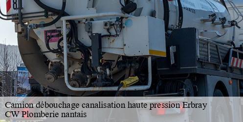 Camion débouchage canalisation haute pression erbray-44110 CW Plomberie nantais