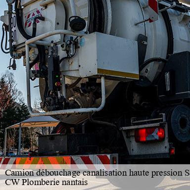 Camion débouchage canalisation haute pression saint-sebastien-sur-loire-44230 CW Plomberie nantais