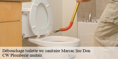 Débouchage toilette wc sanitaire marsac-sur-don-44170 CW Plomberie nantais