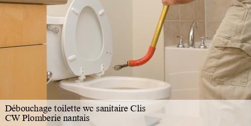 Débouchage toilette wc sanitaire clis-44350 CW Plomberie nantais